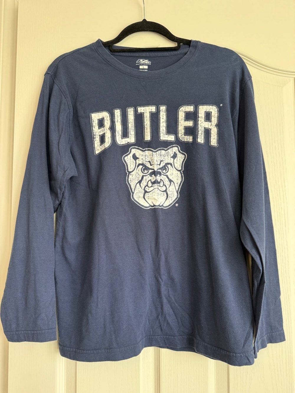 Butler Bulldogs Navy Long-Sleeve Tee